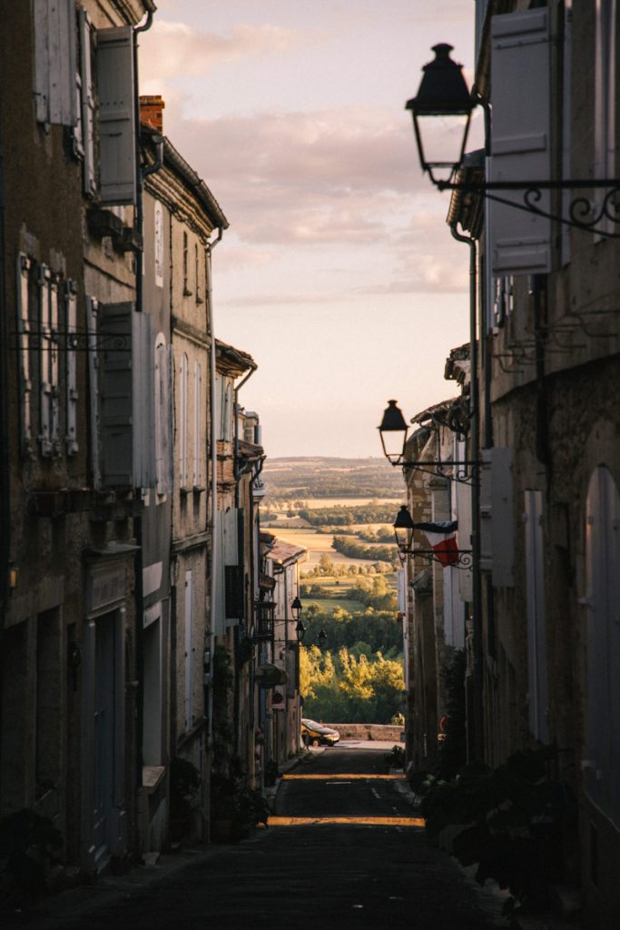 visite guidée dans les rues de Lectoure