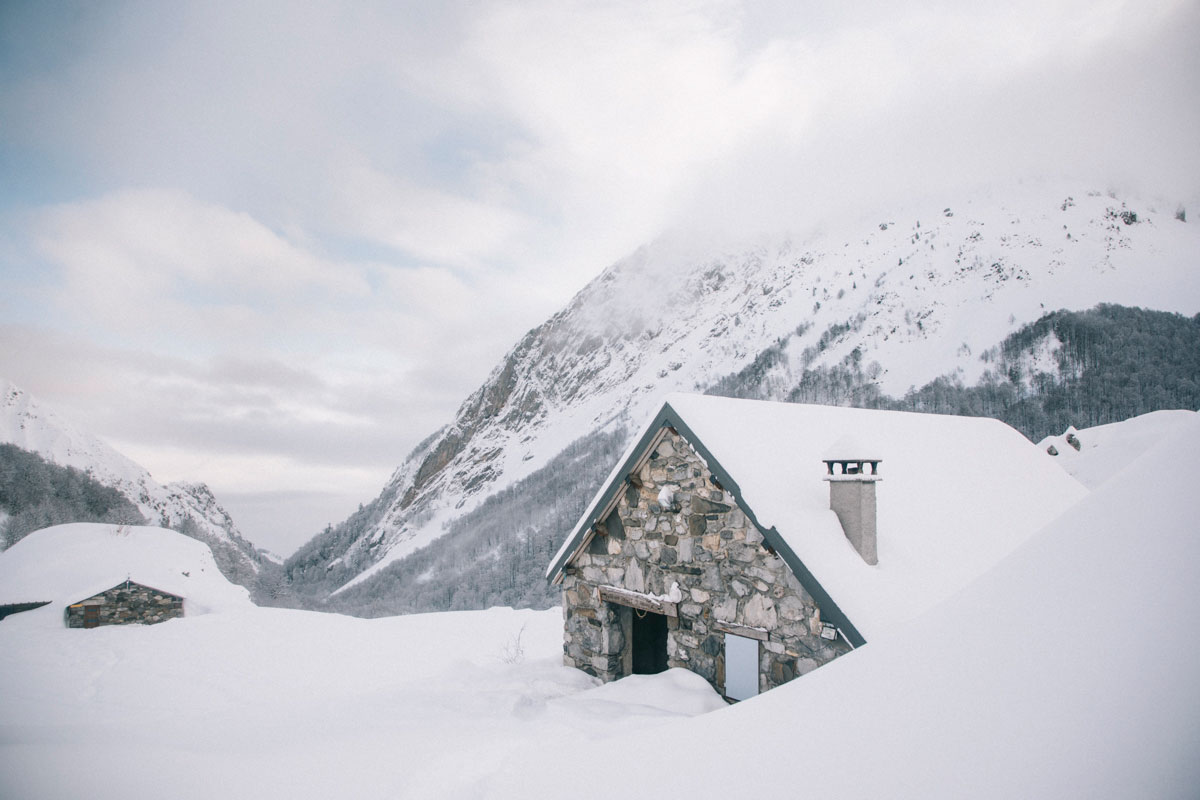 Vall e D Aspe En Hiver Randonn e Bivouac Aux Cabanes D Ansab re vall-e-d-aspe-en-hiver-randonn-e-bivouac-aux-cabanes-d-ansab-re
