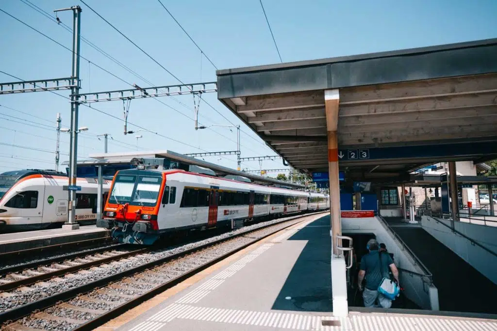 Le suisse travel pass pour voyager en illimité en train et en bus. crédit photo : Clara Ferrand - blog Wildroad