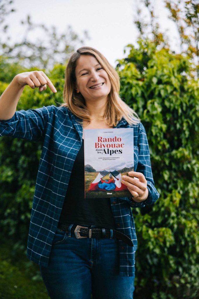 livre rando bivouac des les alpes clara ferrand glenat