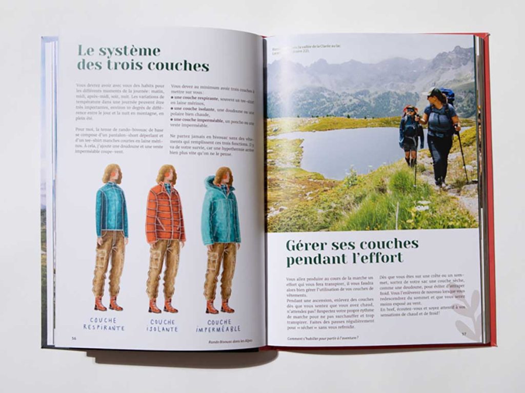 livre rando bivouac glenat clara ferrand illustration clemence polge