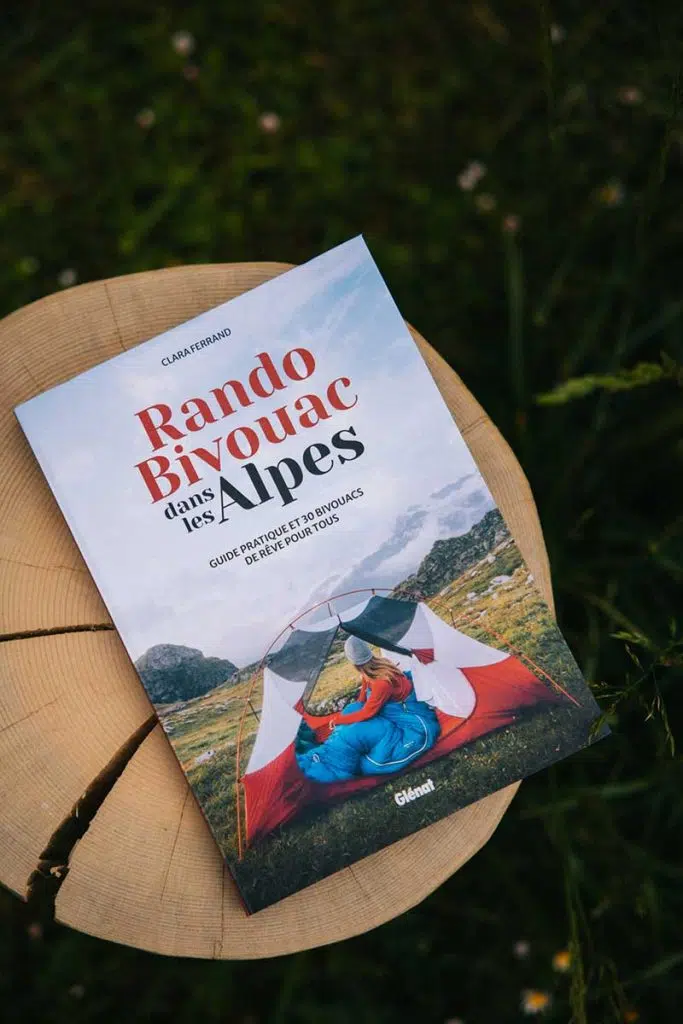 livre rando bivouac dans les alpes 30 itineraires