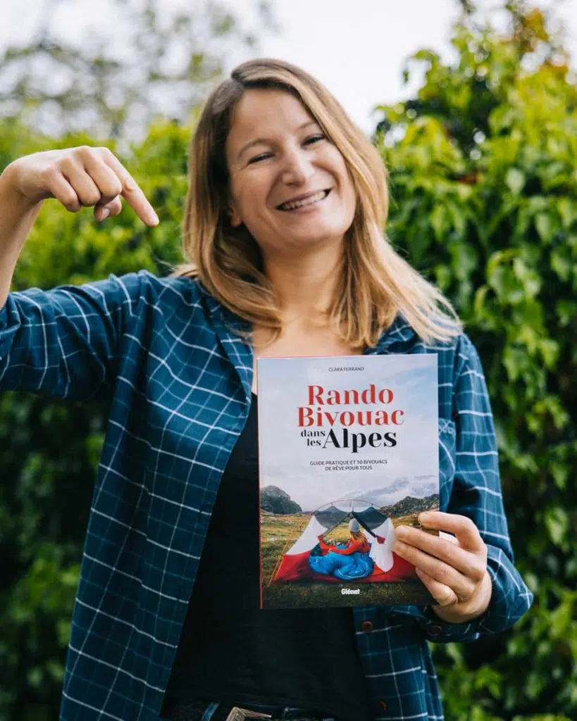 livre rando bivouac dans les alpes clara ferrand