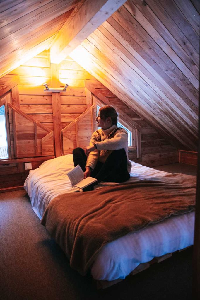 Un séjour dans les chalets d'hiver Huttopia à Champagny-en-Vanoise. Crédit photo : Clara Ferrand - blog Wildroad