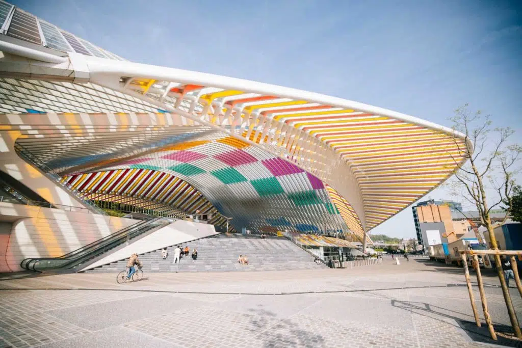 La Gare de Liège Guillemin en Wallonie. crédit photo : Clara Ferrand - blog Wildroad