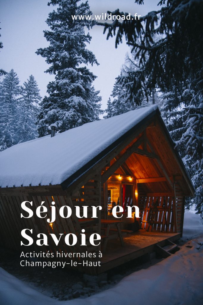 sejour en savoie activites hivernales champagny