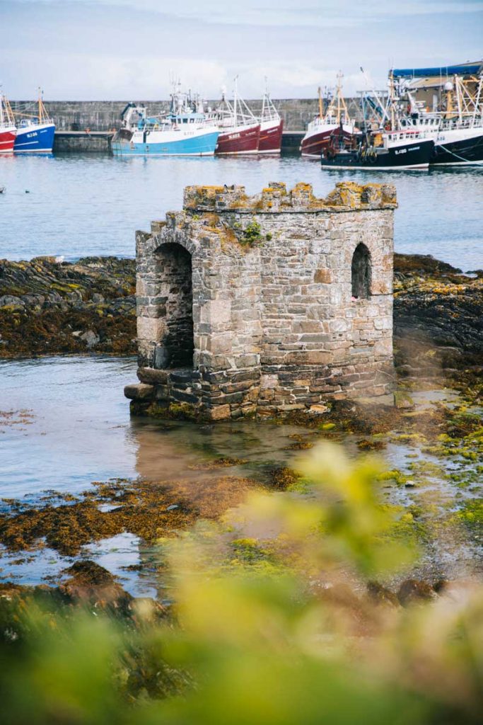 le village côtier d'arglass sur la Mourn coastal route. crédit photo : Clara Ferrand - blog Wildroad 