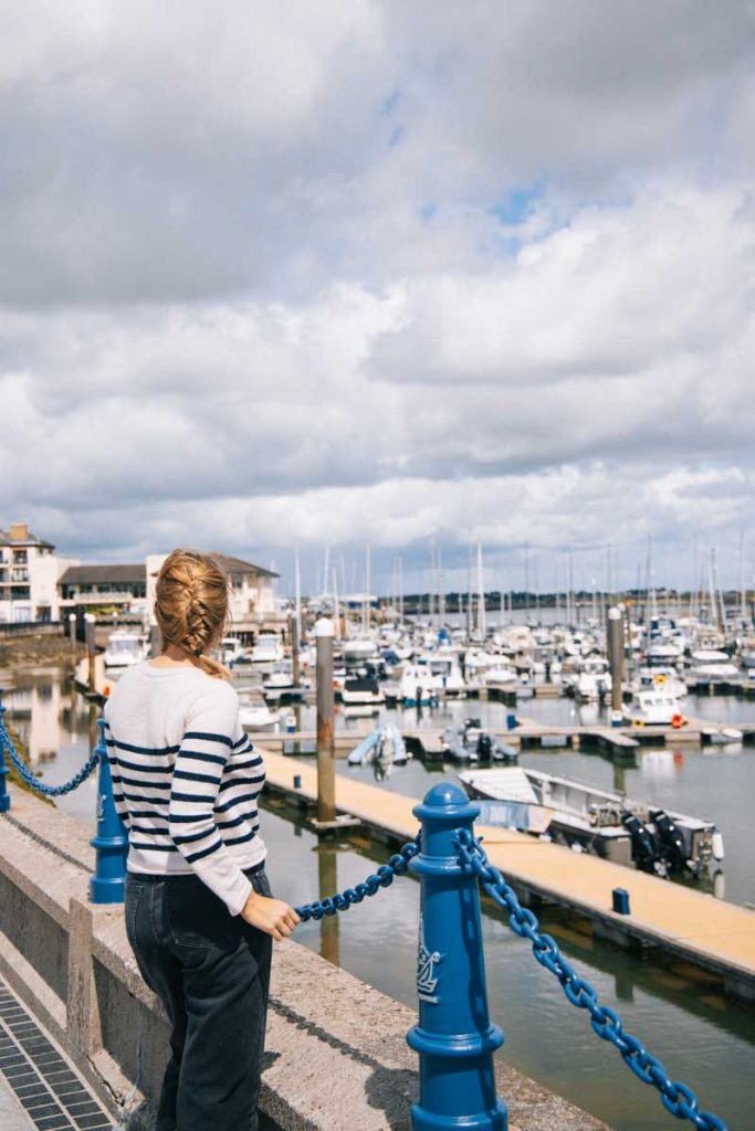 Balade sur la marina de Malahide. Crédit photo : Clara Ferrand - blog Wildroad