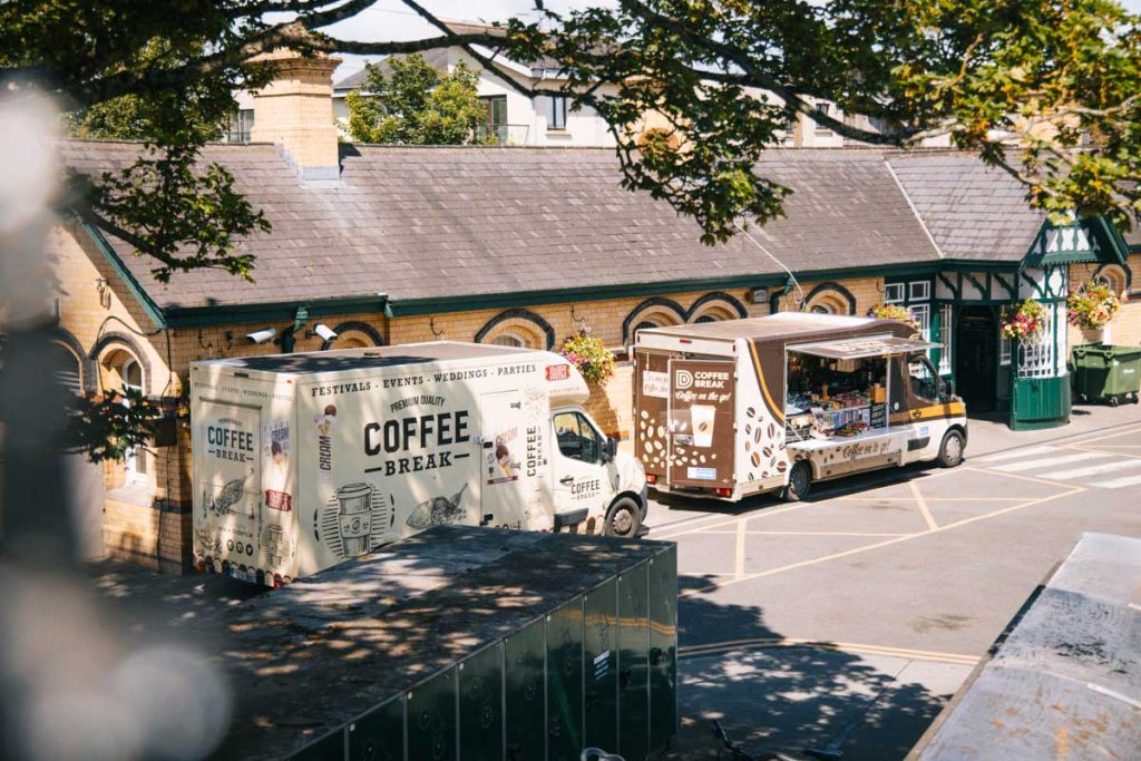 La gare de train pour aller à Malahide pour un week-end. Crédit photo : Clara Ferrand - blog Wildroad