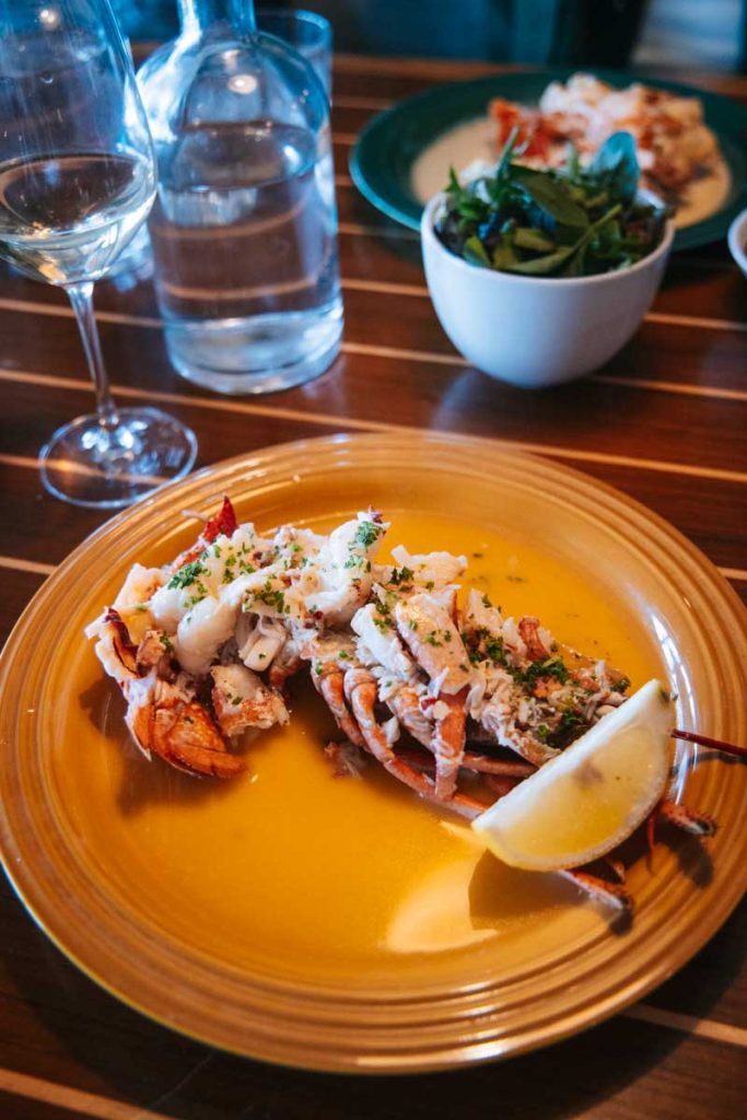 Gopher au homard au seafood bar du king Sitric à Howth. Crédit photo : Clara Ferrand - blog Wildroad