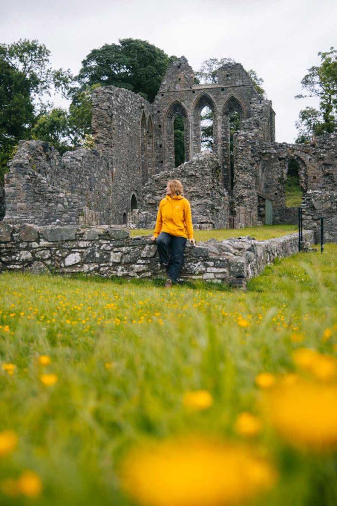 visiter Inch abbaye à Downpatrick dans le comté de Down. crédit photo : Clara Ferrand - blog Wildroad 
